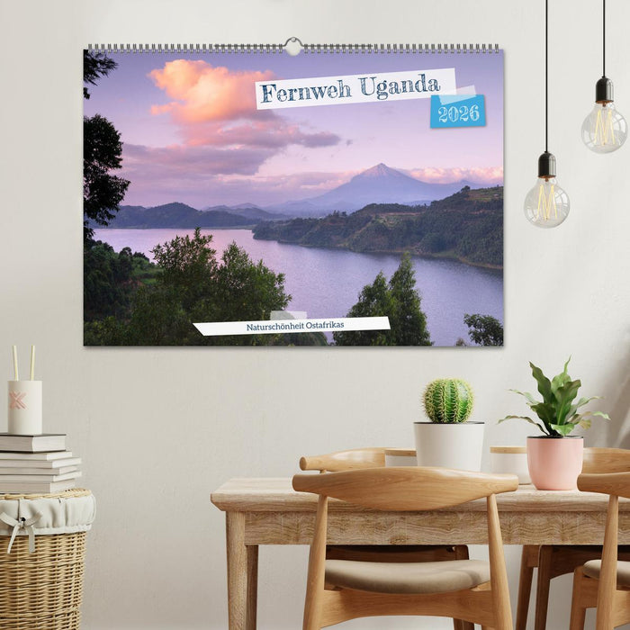 Fernweh Uganda - Naturschönheit Ostafrikas (CALVENDO Wandkalender 2026)