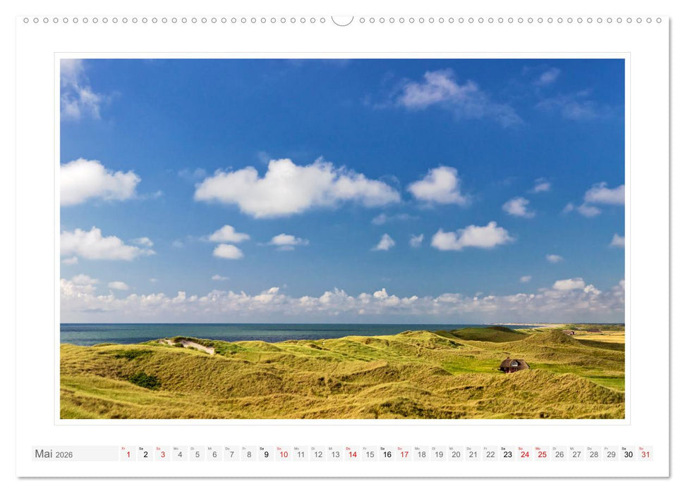 Jütland. Die Westküste zwischen Ringkøbing und Ribe (CALVENDO Wandkalender 2026)