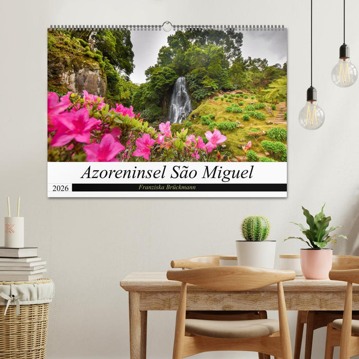 Azoreninsel São Miguel (CALVENDO Wandkalender 2026)