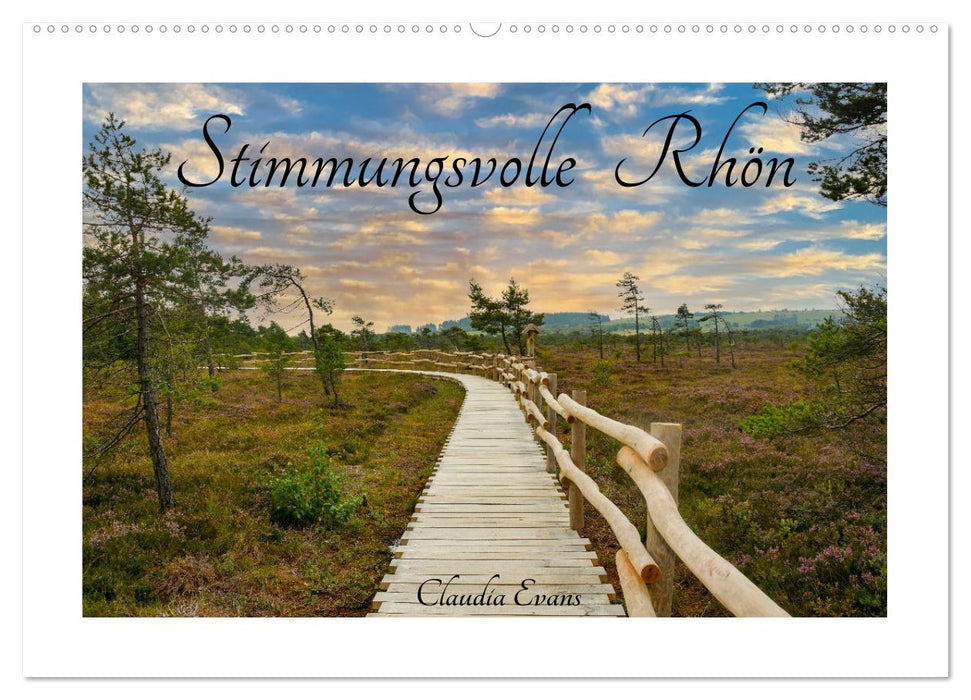 Stimmungsvolle Rhön (CALVENDO Wandkalender 2026)
