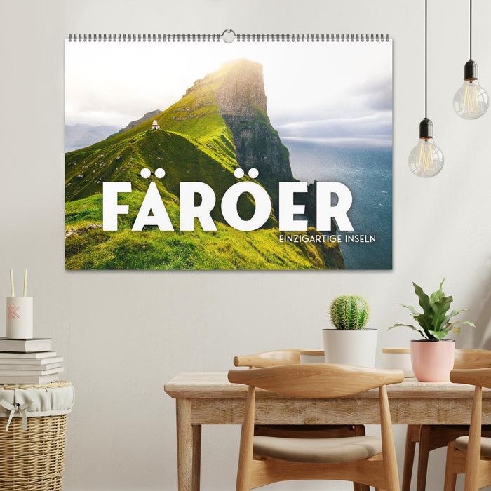 Färöer - Einzigartige Inseln (CALVENDO Wandkalender 2026)