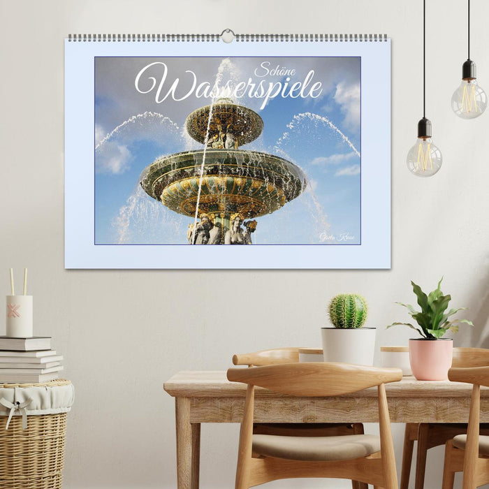 Schöne Wasserspiele (CALVENDO Wandkalender 2026)