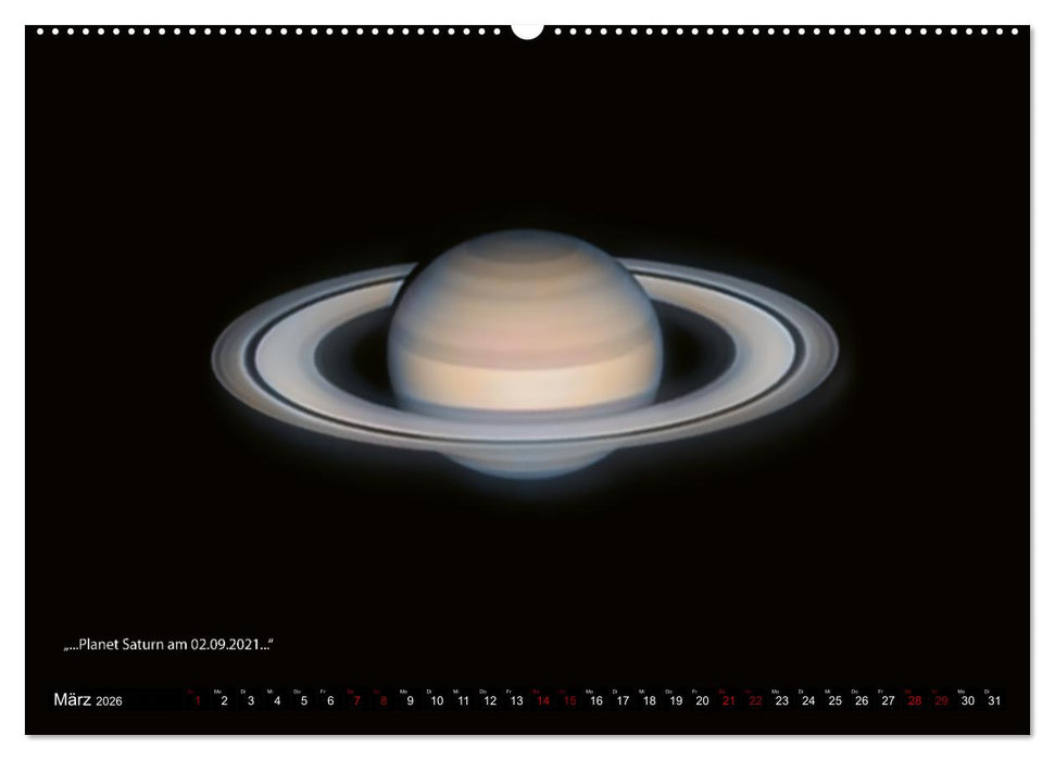 Astrofotografie - Wunder des Universums (CALVENDO Wandkalender 2026)