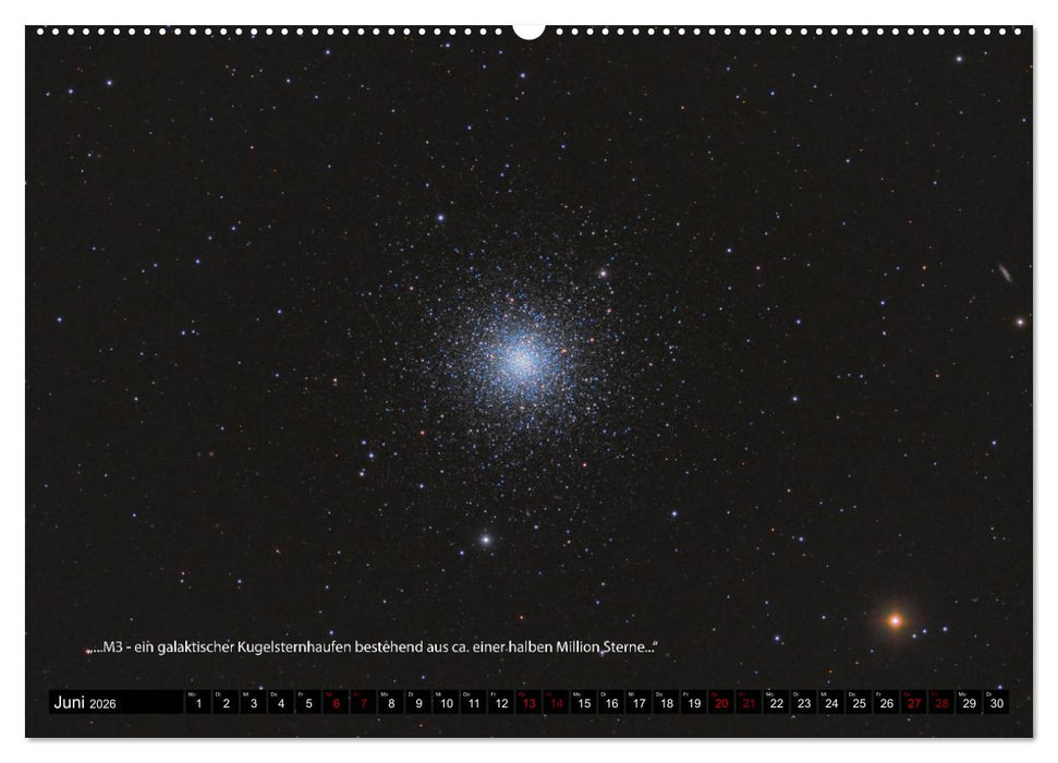 Astrofotografie - Wunder des Universums (CALVENDO Wandkalender 2026)