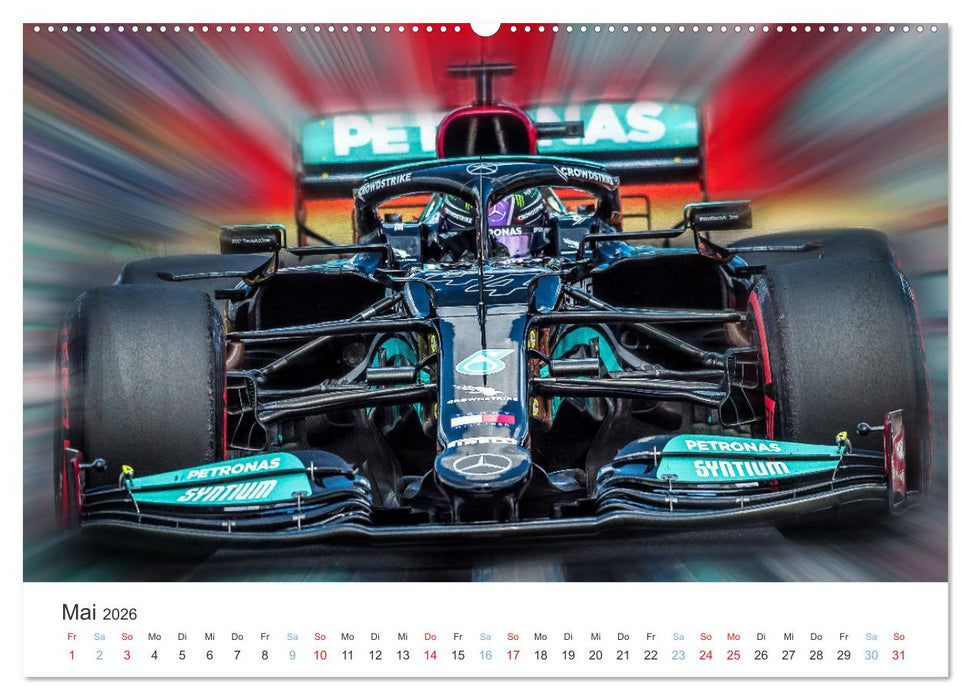 Vollgas in der Königsklasse (CALVENDO Premium Wandkalender 2026)