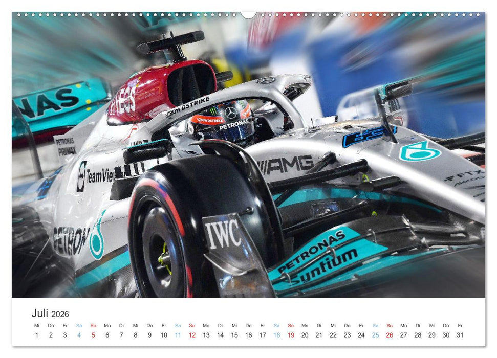 Vollgas in der Königsklasse (CALVENDO Premium Wandkalender 2026)