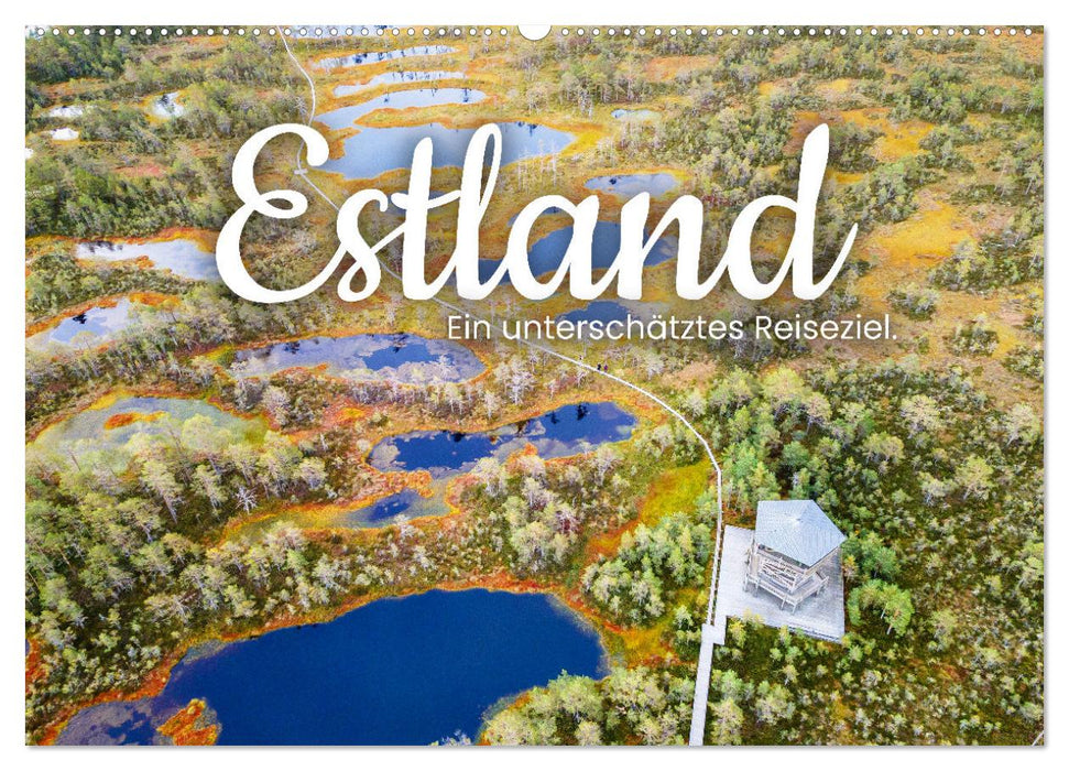 Estland - Ein unterschätztes Reiseziel. (CALVENDO Wandkalender 2026)