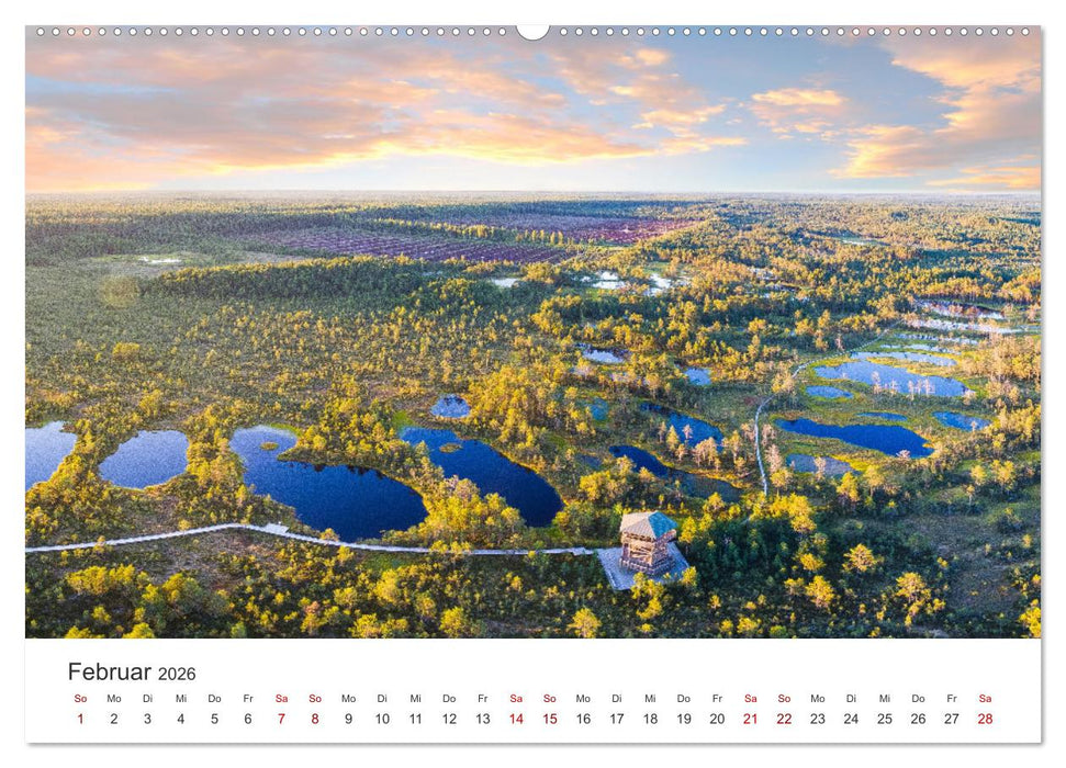 Estland - Ein unterschätztes Reiseziel. (CALVENDO Wandkalender 2026)