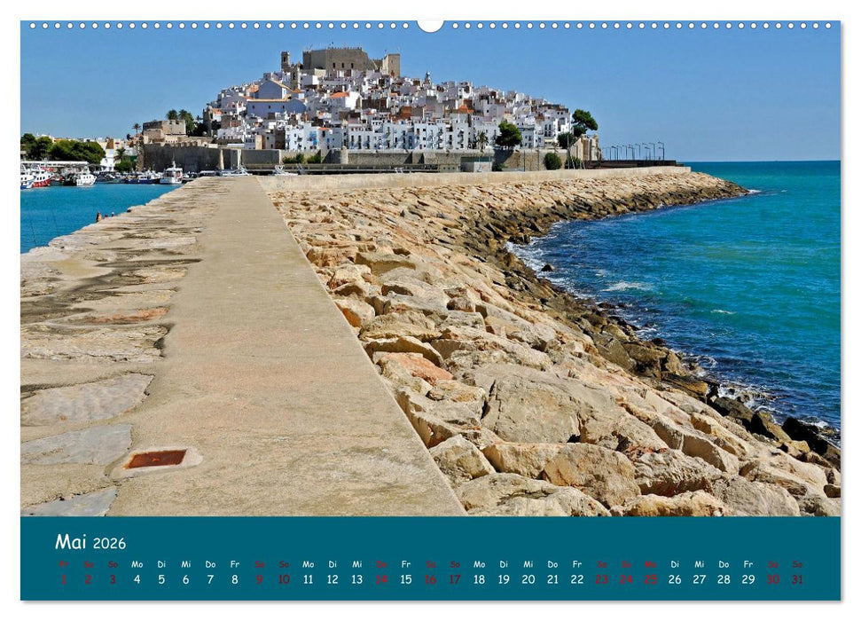 Peniscola - Gelebte Geschichte (CALVENDO Wandkalender 2026)