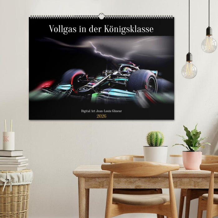 Vollgas in der Königsklasse (CALVENDO Wandkalender 2026)