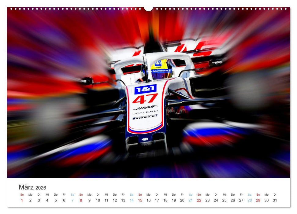 Vollgas in der Königsklasse (CALVENDO Wandkalender 2026)
