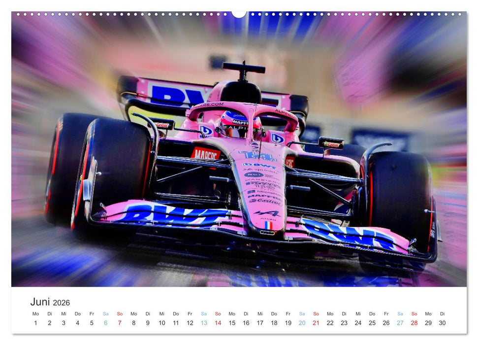 Vollgas in der Königsklasse (CALVENDO Wandkalender 2026)