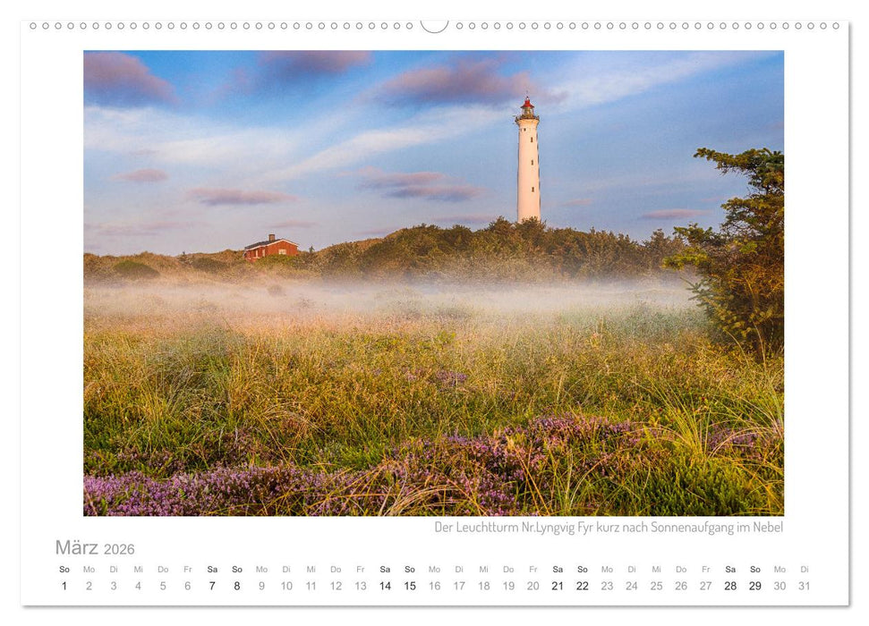 Sehnsucht Holmsland Klit – Impressionen und Collagen (CALVENDO Wandkalender 2026)