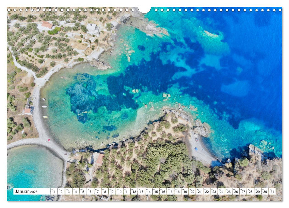 Griechenland von oben (CALVENDO Wandkalender 2026)