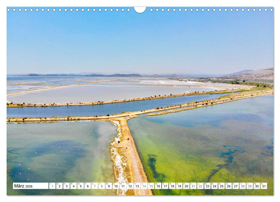 Griechenland von oben (CALVENDO Wandkalender 2026)