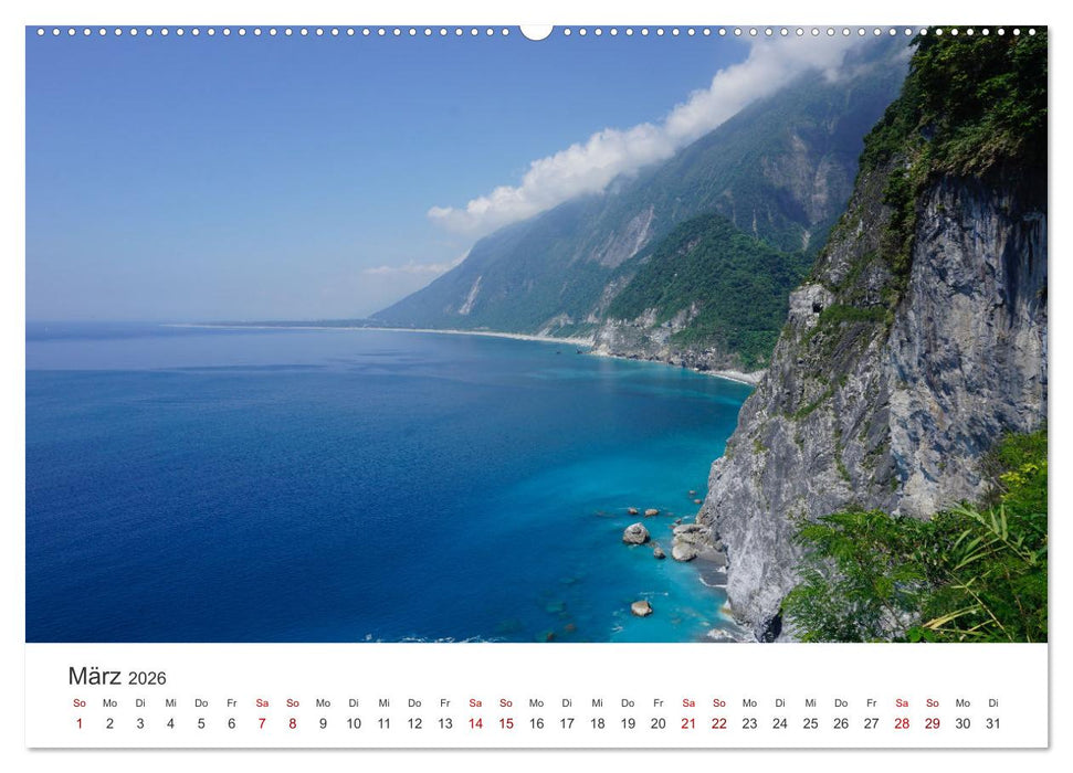 Taiwan - Die wundervolle Insel in Asien. (CALVENDO Wandkalender 2026)