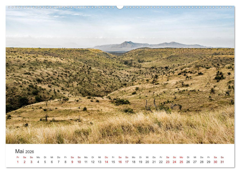 Kenia - Das wundervolle Land in Afrika. (CALVENDO Wandkalender 2026)