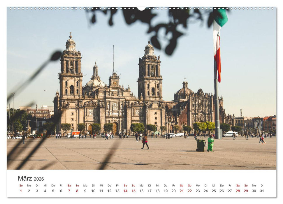 Mexiko - Eine Reise durch ein farbenfrohes Land. (CALVENDO Wandkalender 2026)