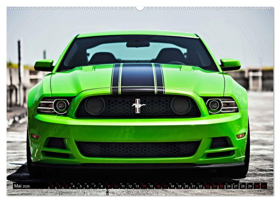 US Cars Kalender (CALVENDO Wandkalender 2026)