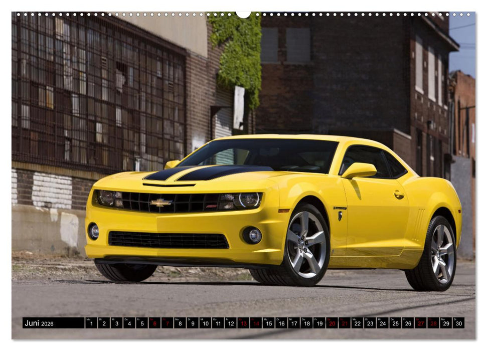 US Cars Kalender (CALVENDO Wandkalender 2026)
