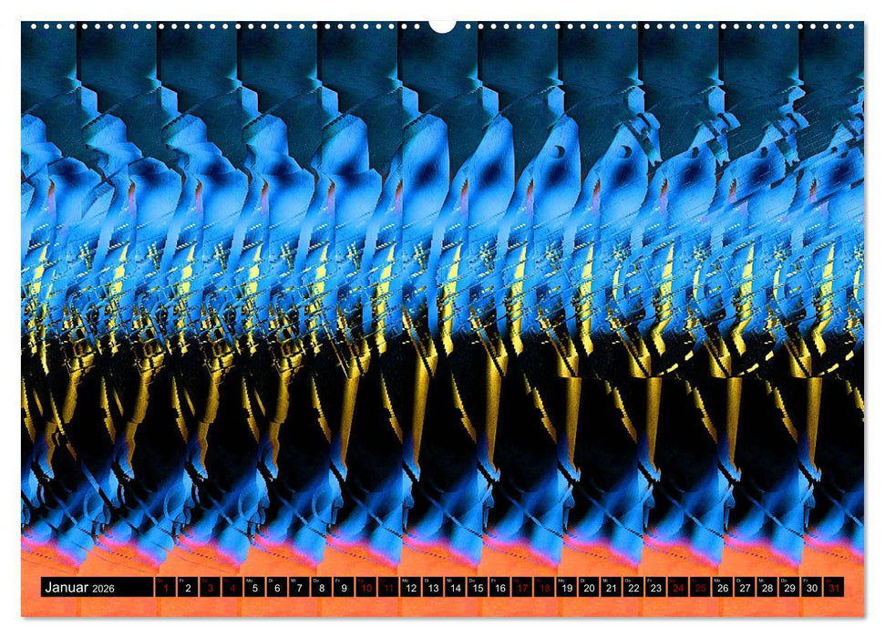Magische Bilder - 3D Illusionen (CALVENDO Wandkalender 2026)