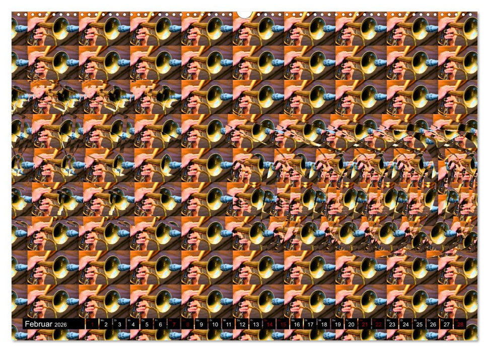 Magische Bilder - 3D Illusionen (CALVENDO Wandkalender 2026)