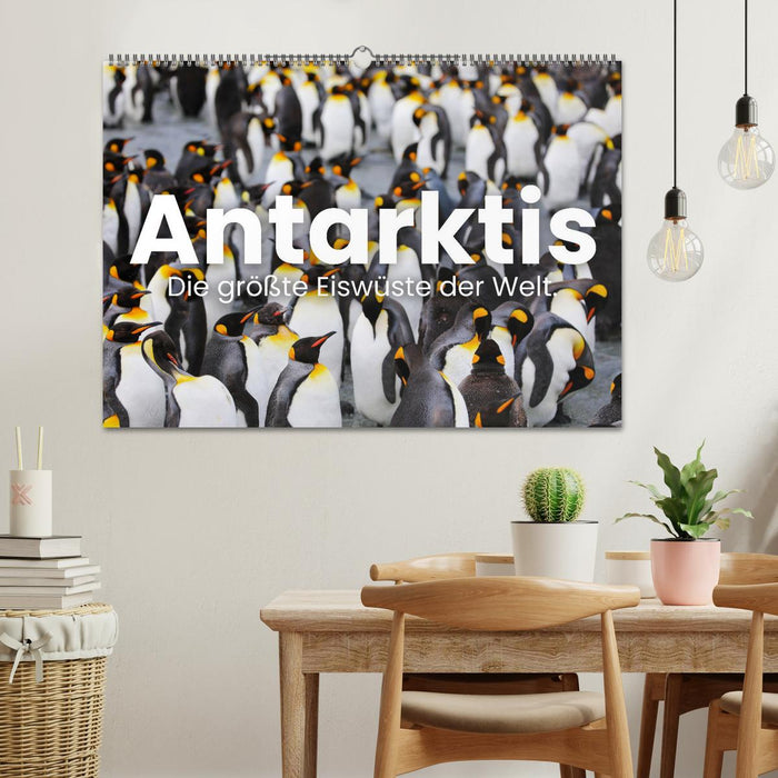 Antarktis - Die größte Eiswüste der Welt. (CALVENDO Wandkalender 2026)