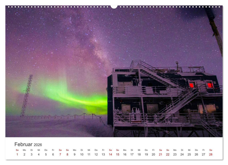 Antarktis - Die größte Eiswüste der Welt. (CALVENDO Wandkalender 2026)