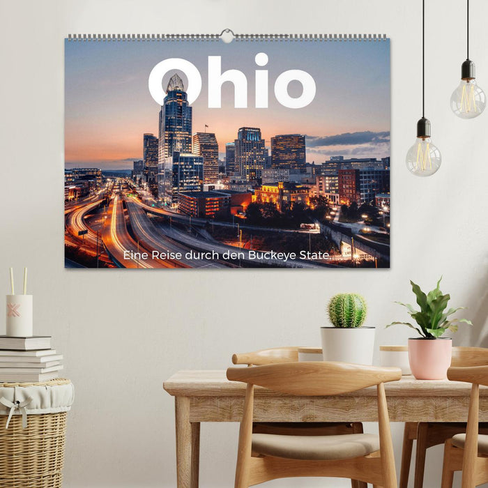 Ohio - Eine Reise durch den Buckeye State (CALVENDO Wandkalender 2026)