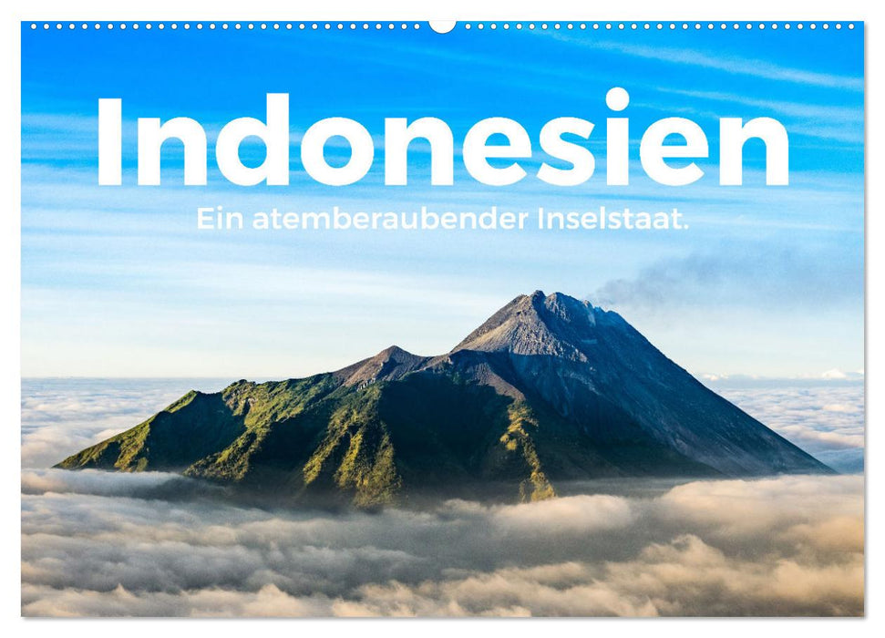 Indonesien - Ein atemberaubender Inselstaat. (CALVENDO Wandkalender 2026)