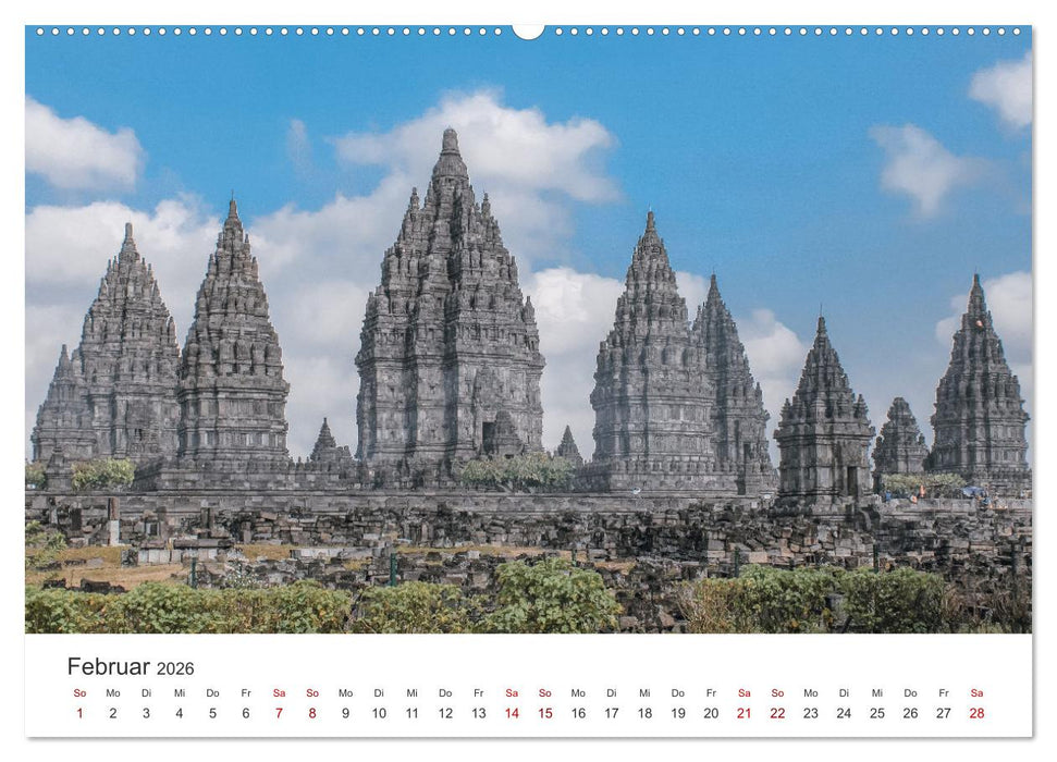Indonesien - Ein atemberaubender Inselstaat. (CALVENDO Wandkalender 2026)