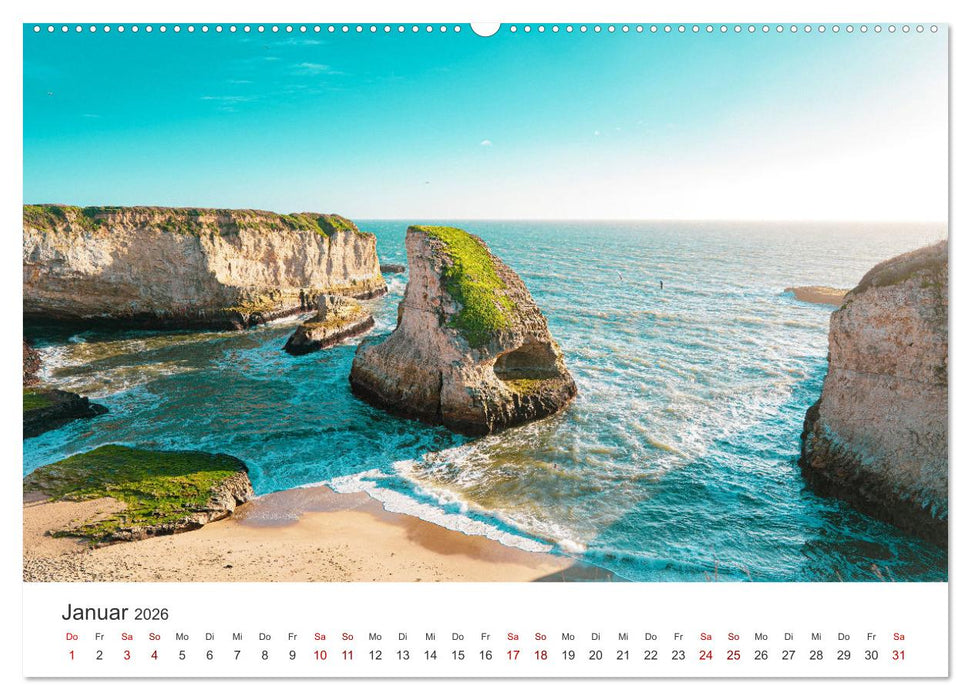Kalifornien - Los Angeles, San Francisco und viel mehr. (CALVENDO Wandkalender 2026)