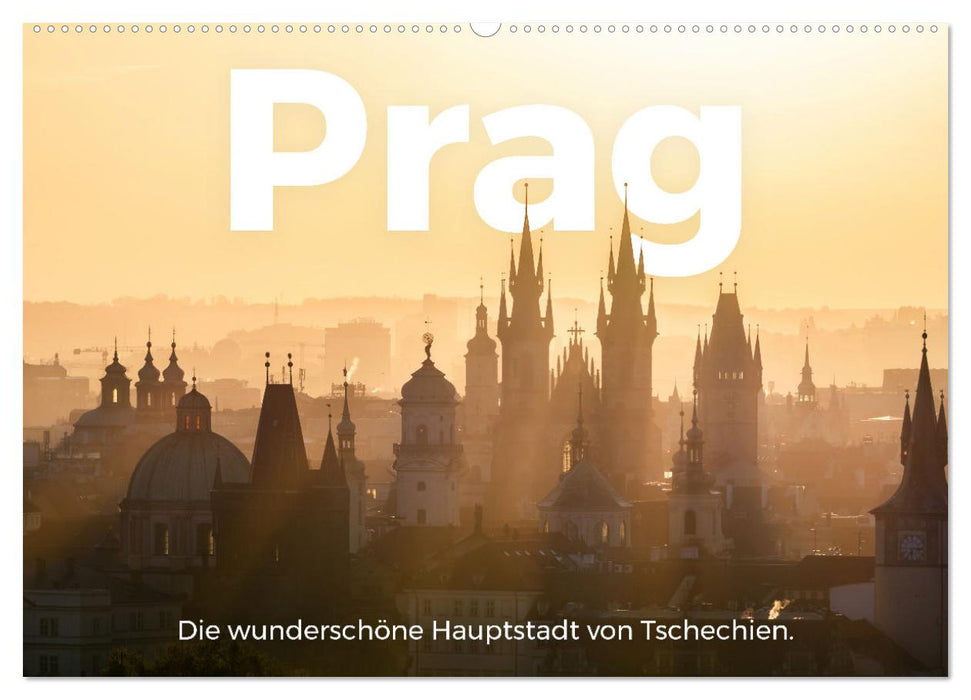 Prag - Die wunderschöne Hauptstadt von Tschechien. (CALVENDO Wandkalender 2026)
