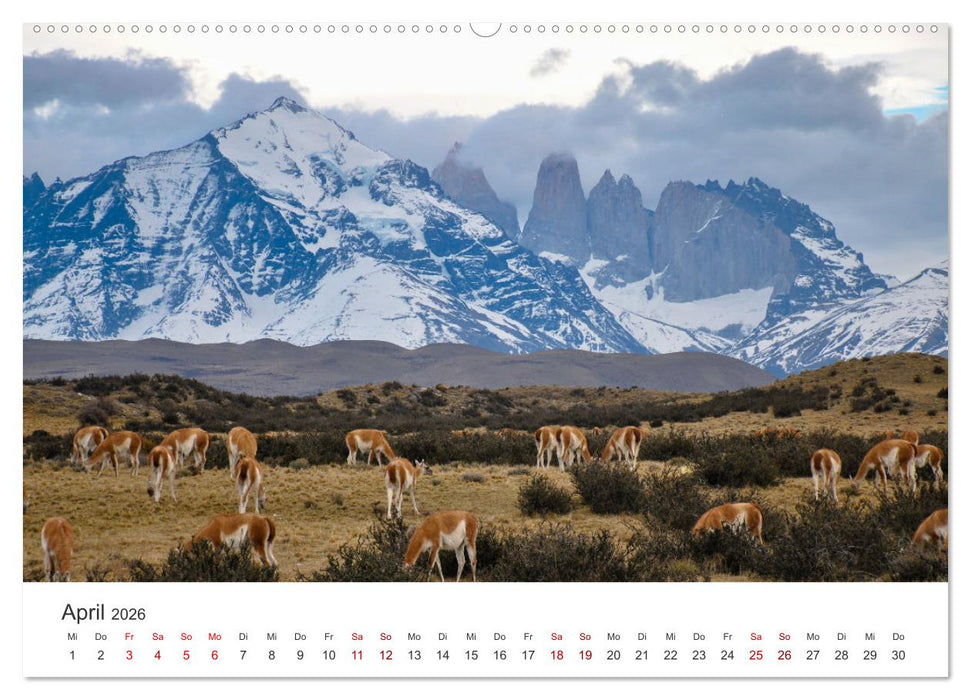 Chile - Ein unbekanntes Paradies. (CALVENDO Wandkalender 2026)