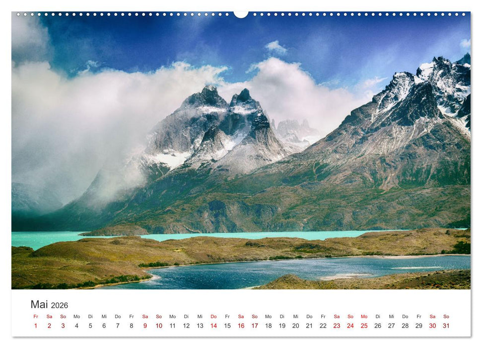Chile - Ein unbekanntes Paradies. (CALVENDO Wandkalender 2026)