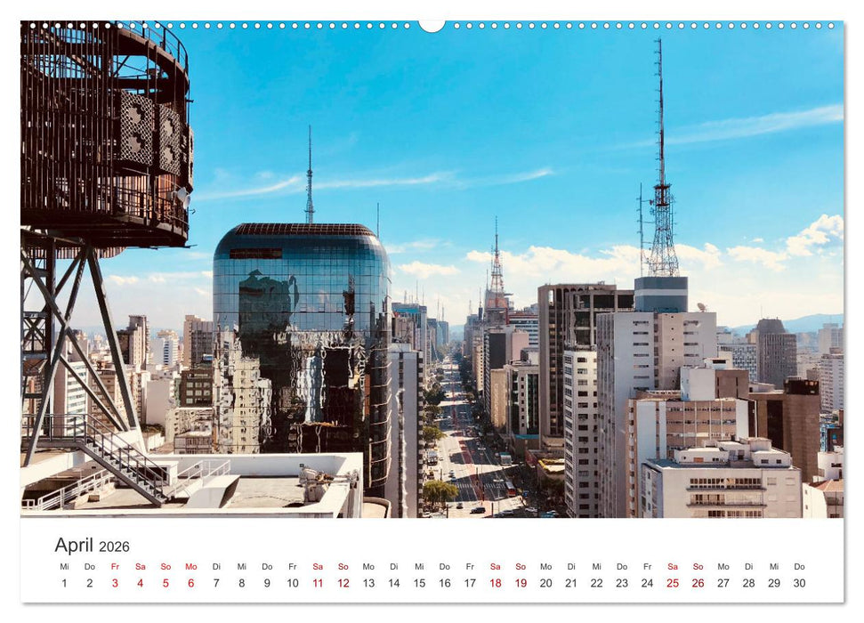 Brasilien - Eine beeindruckendes Land in Südamerika. (CALVENDO Wandkalender 2026)