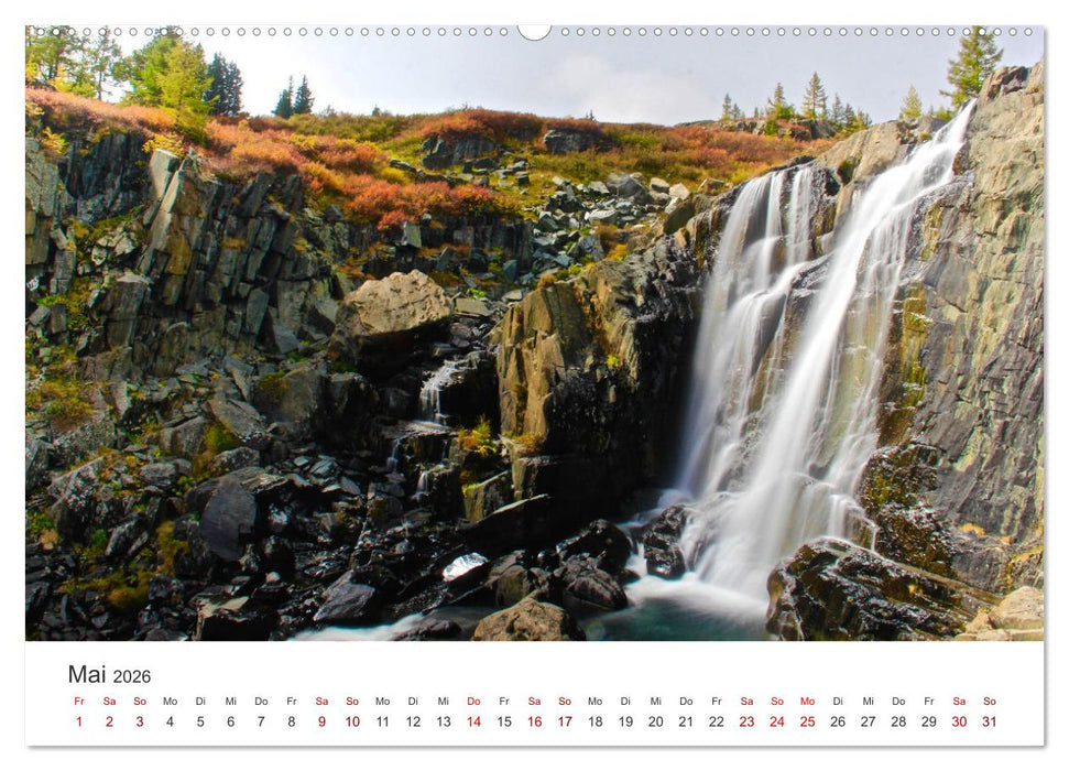 Mongolei - Endlose Steppe und wilde Natur. (CALVENDO Wandkalender 2026)