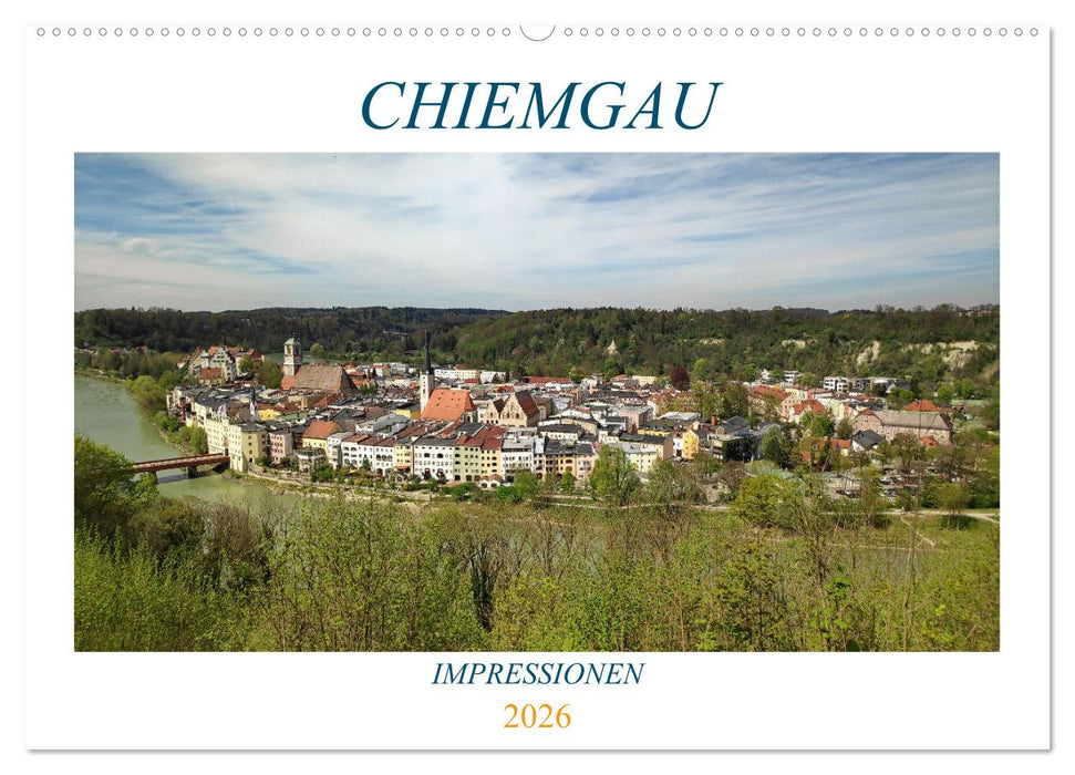 Chiemgau - Impressionen (CALVENDO Wandkalender 2026)