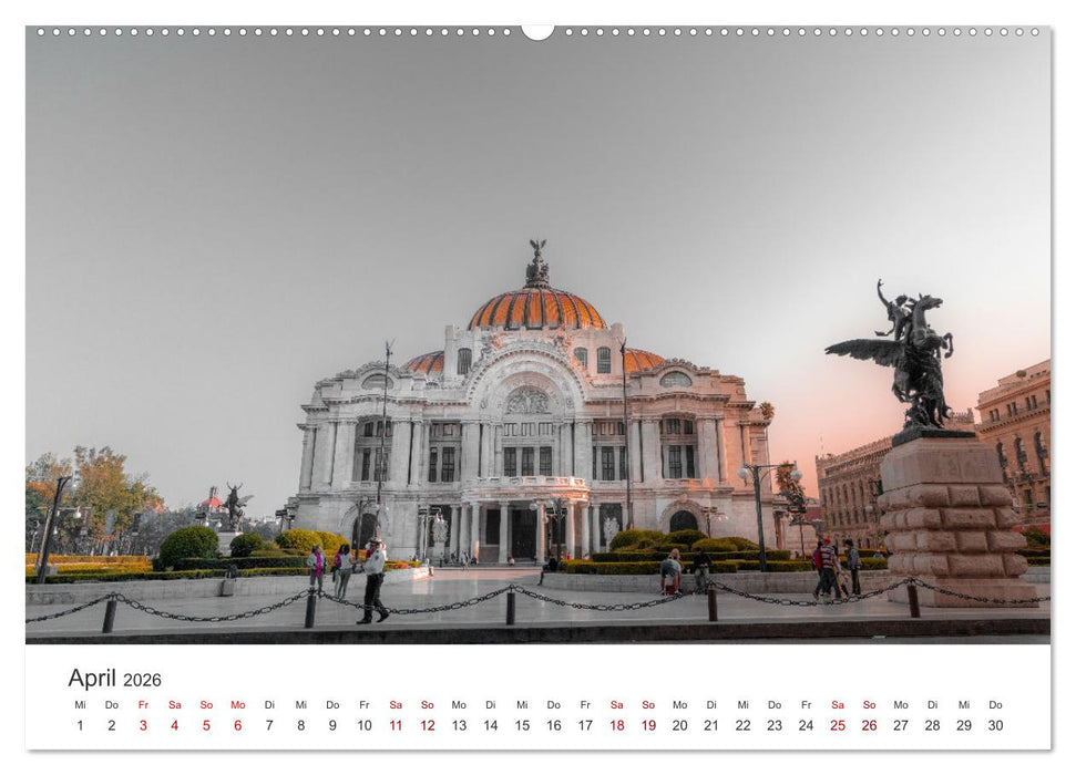 Mexiko - Ein unbekanntes Traumland. (CALVENDO Wandkalender 2026)