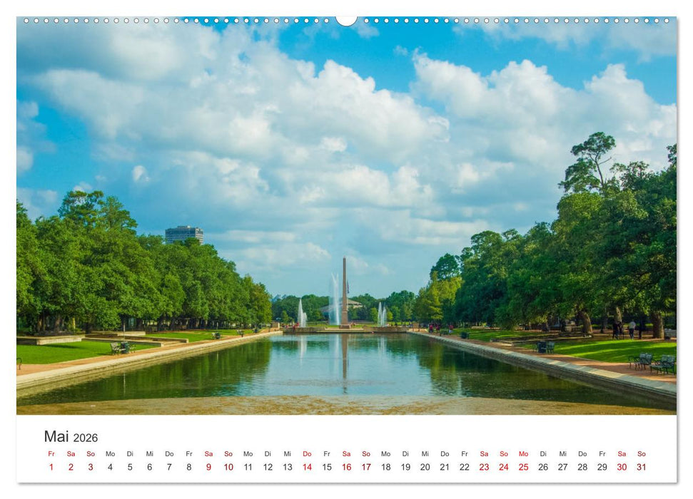 Houston - Space City (CALVENDO Wandkalender 2026)