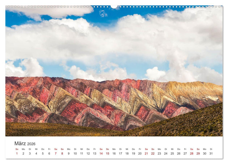 Argentinien - Einblicke in ein wundervolles Land. (CALVENDO Wandkalender 2026)