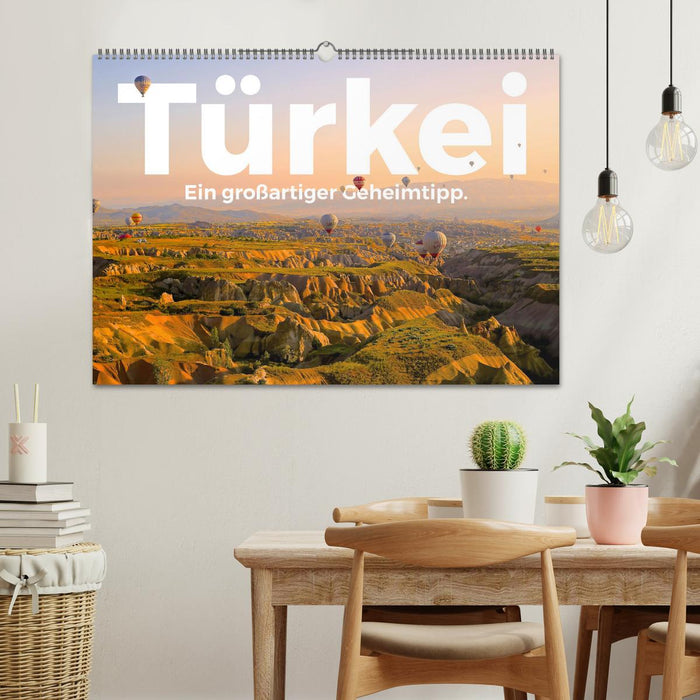 Türkei - Ein großartiger Geheimtipp. (CALVENDO Wandkalender 2026)