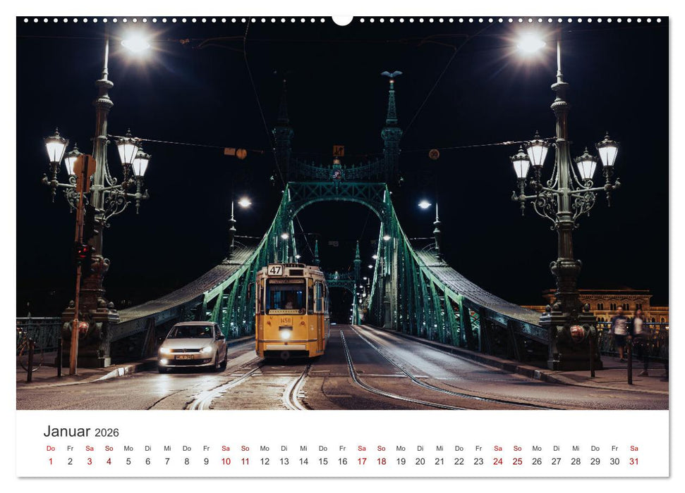 Ungarn - Das bezaubernde von der Donau durchflossene Land. (CALVENDO Wandkalender 2026)