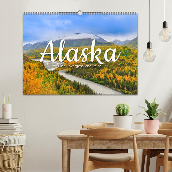 Alaska - Eine unvergessliche Reise. (CALVENDO Wandkalender 2026)