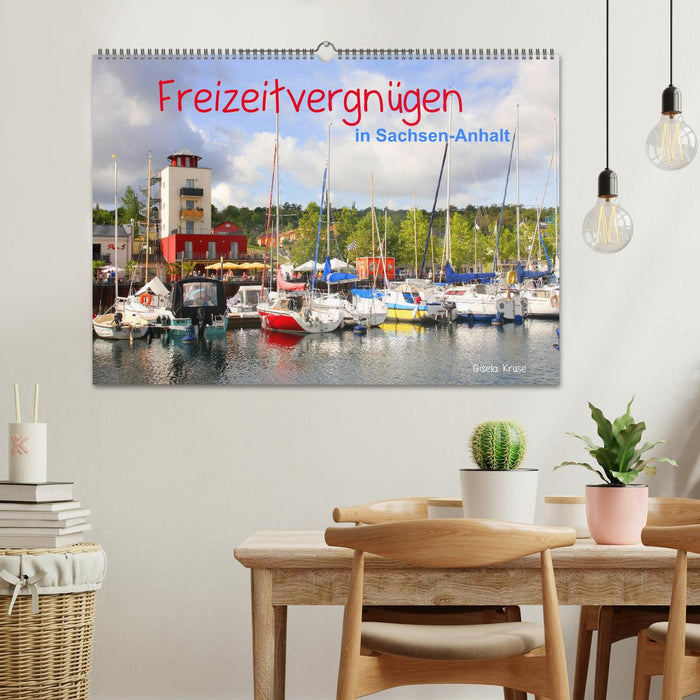 Freizeitvergnügen in Sachsen-Anhalt (CALVENDO Wandkalender 2026)