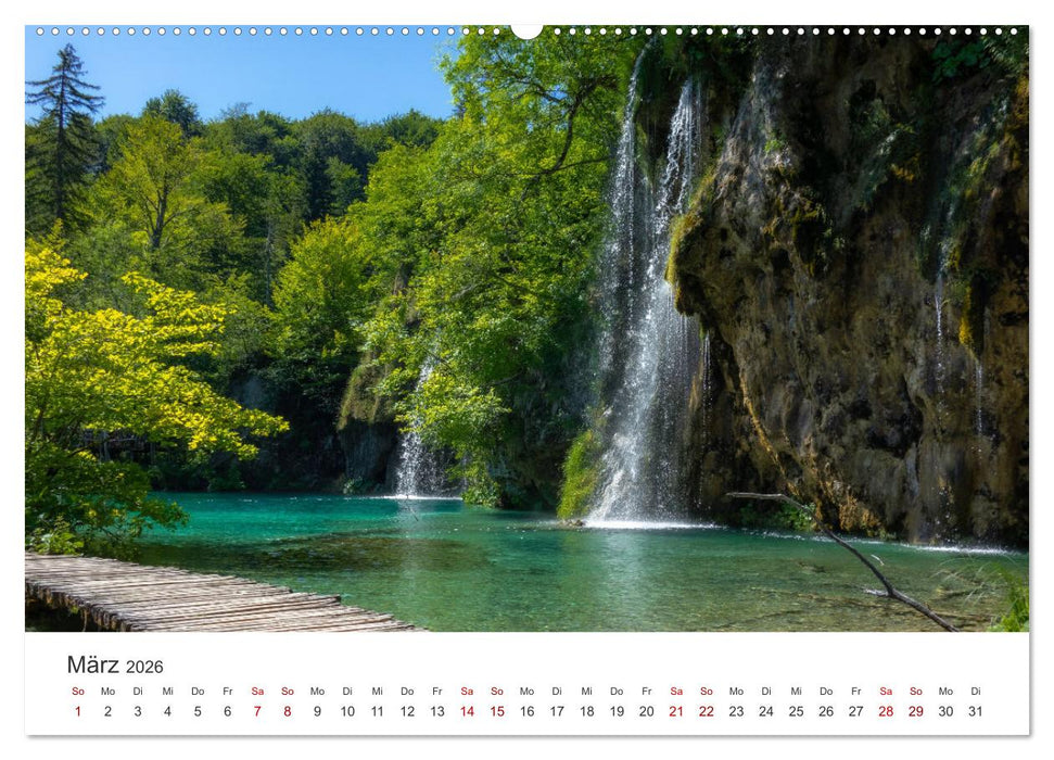 Kroatien - Eine Reise durch traumhafte Landschaften. (CALVENDO Wandkalender 2026)