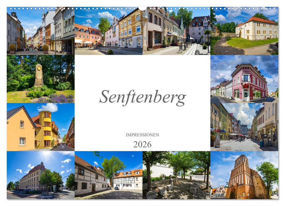 Senftenberg Impressionen (CALVENDO Wandkalender 2026)