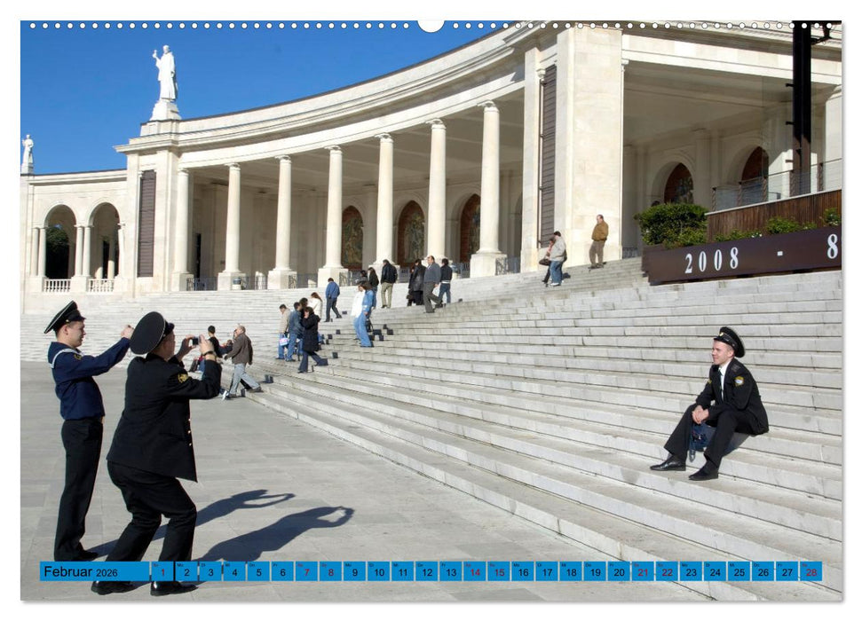 Wallfahrt nach Fatima (CALVENDO Wandkalender 2026)