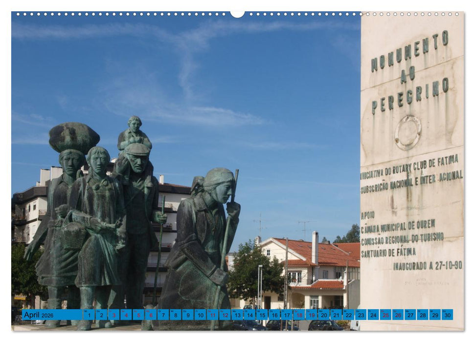 Wallfahrt nach Fatima (CALVENDO Wandkalender 2026)