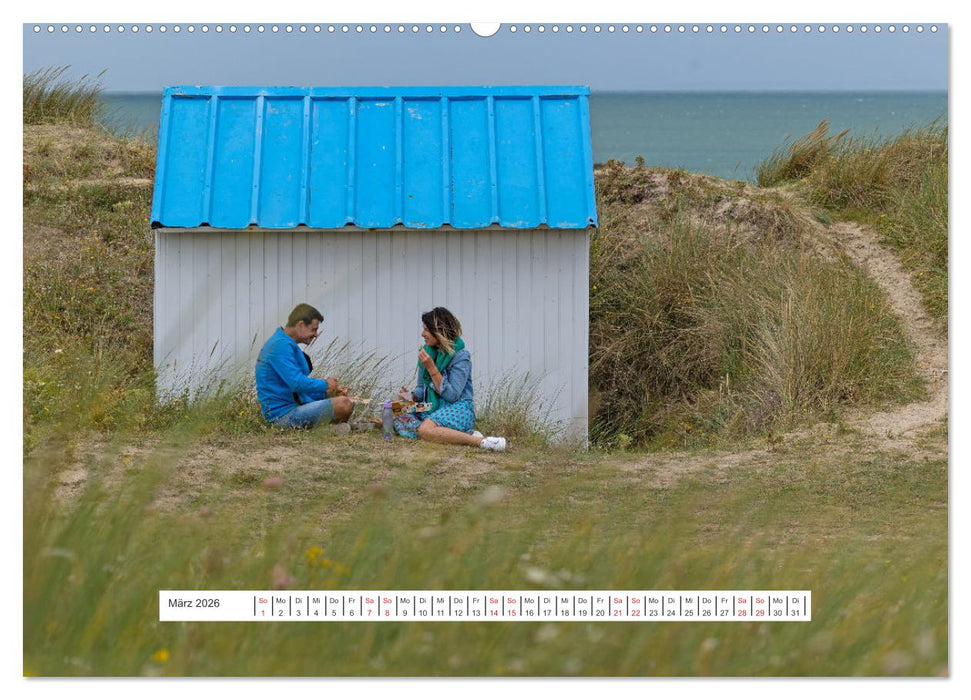 Pittoreske Normandie (CALVENDO Wandkalender 2026)